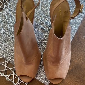 Coach wedge heeled sandals